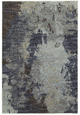 Oriental Weavers 8049B Navy Blue