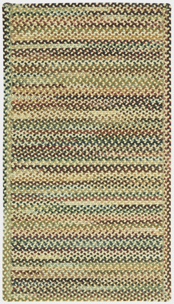 Capel Bangor Amber Cross Sewn Rectangle