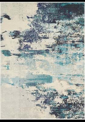 Nourison CES02 Ivory Teal