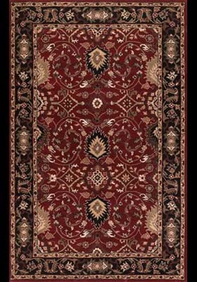 Surya CAE-1031 Burgundy Black