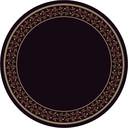 Milliken Wildberry 8483 Onyx 13006