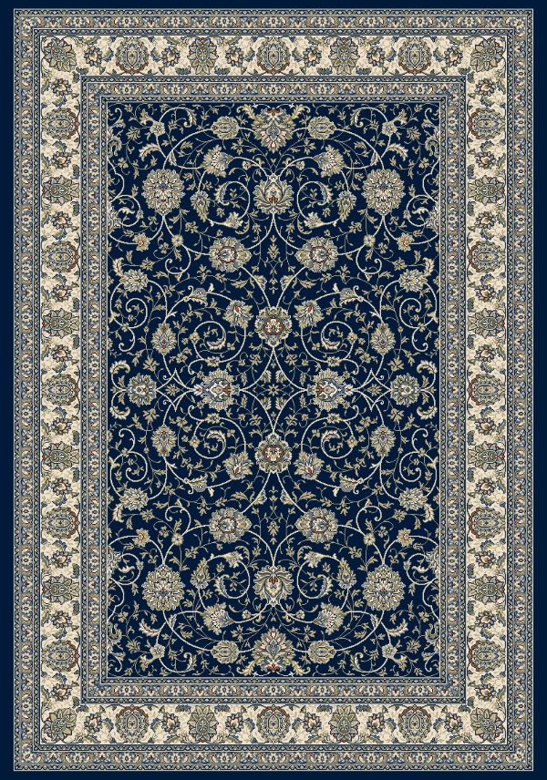 Dynamic Rugs 57120 3464 Blue Ivory