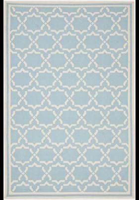 Safavieh DHU545B Light Blue Ivory