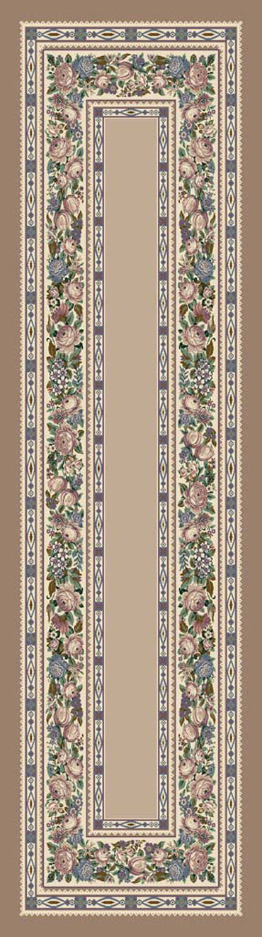 Milliken English Floral 4500 Pearl Mist 1000