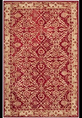 Safavieh AN583B Red Ivory