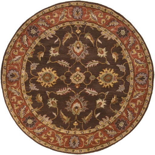 Surya CAE-1036 Chocolate Rust