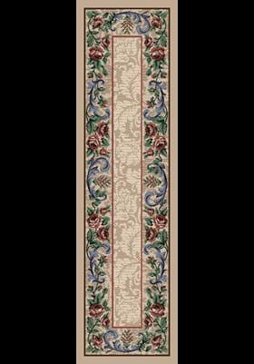 Milliken Rose Damask 7324 Pearl Mist 1000