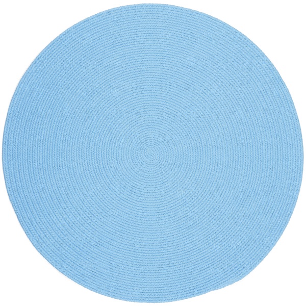 Rhody Rug HB-07 Aqua Blue
