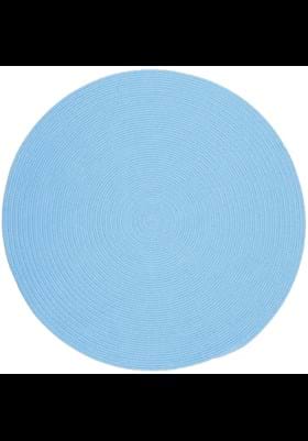 Rhody Rug HB-07 Aqua Blue