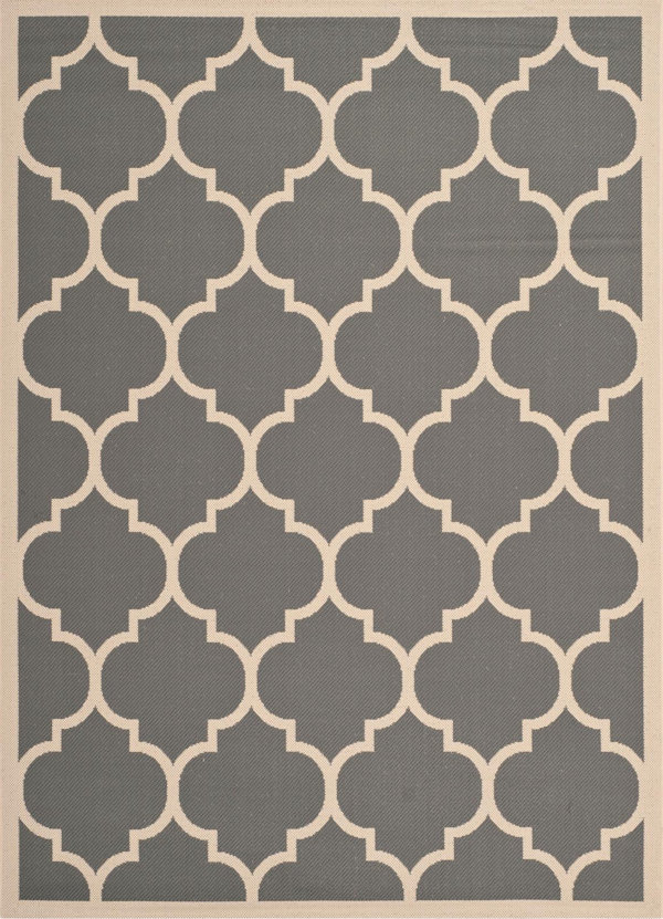 Safavieh CY6914-246 Anthracite Beige