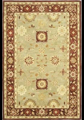 Safavieh AN556A Sage Burgundy