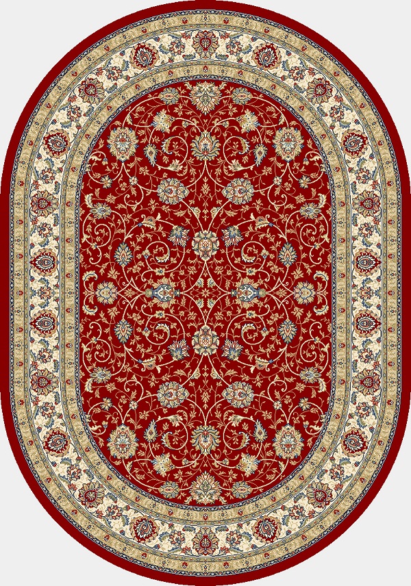 Dynamic Rugs 57120 1464 Red Ivory