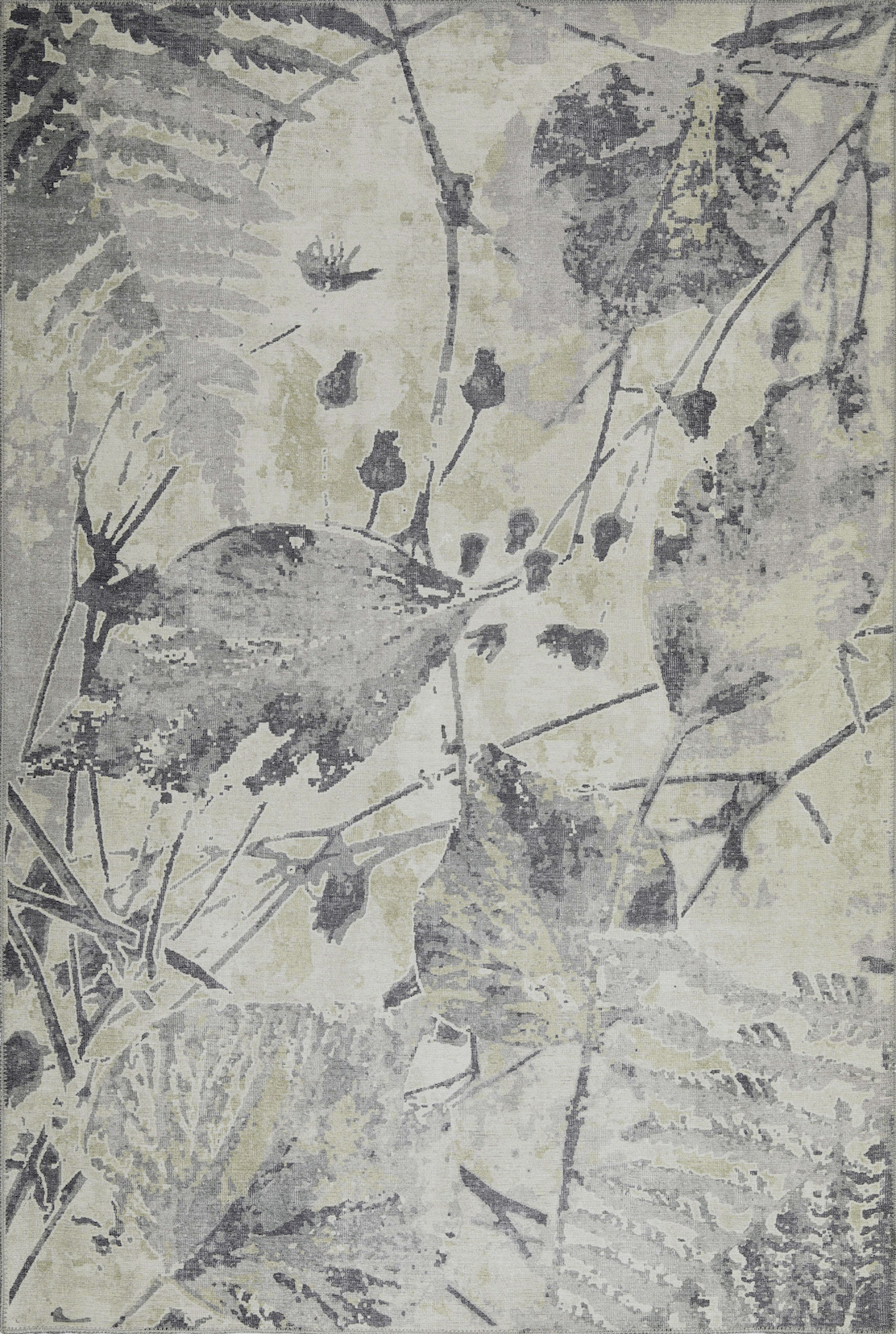 KAS 4813 Beige Gray Foliage