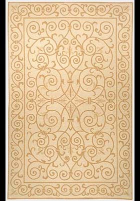 Safavieh HK11P Ivory Gold