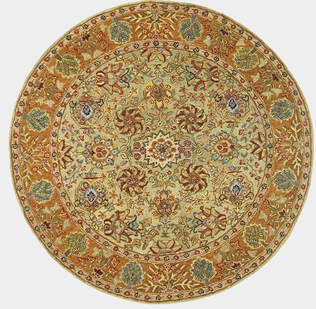 Safavieh AN521A Green Gold