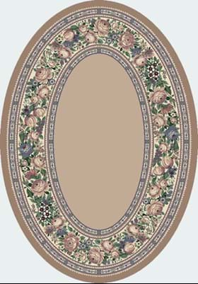 Milliken English Floral 4500 Pearl Mist 1000
