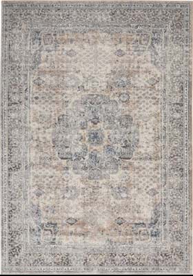 Nourison QUA07 Beige Gray