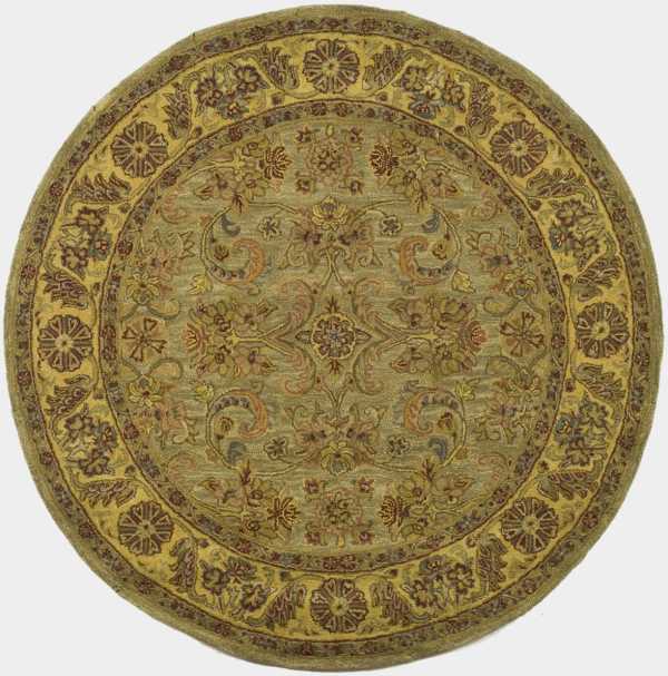 Safavieh CL324A Light Green Gold