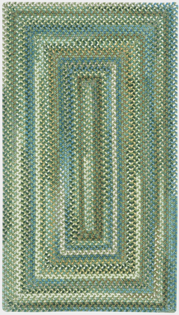 Capel Kill Devil Hill Dark Green ConcentricRectangle