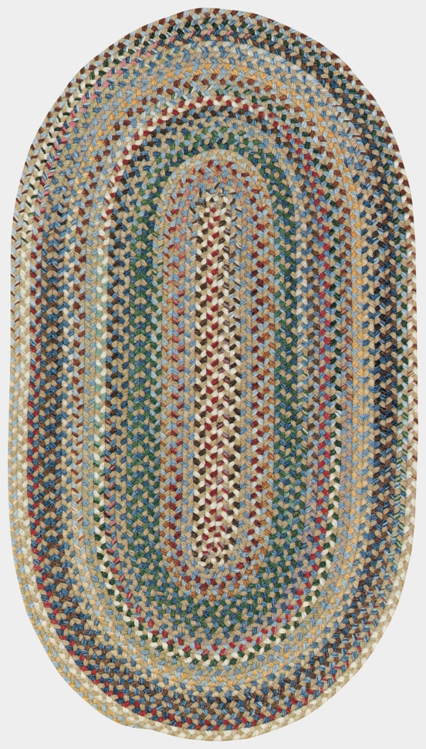 Capel Sherwood Forest Light Blue Oval