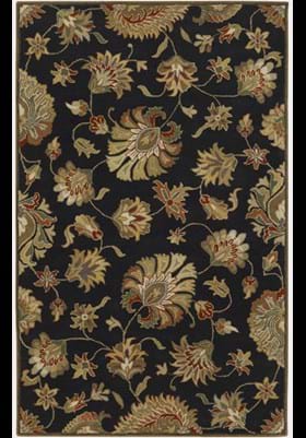 Surya CAE-1027 Black Tan