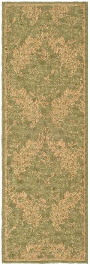 Safavieh CY6582-44 Green Natural