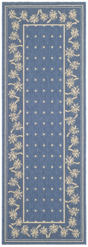 Safavieh CY5148C Blue Ivory