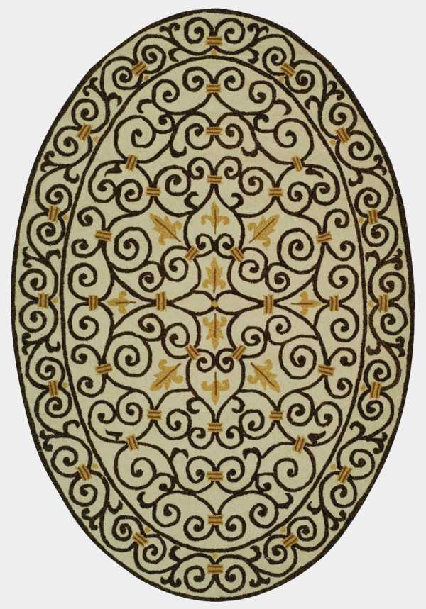 Safavieh HK11H Ivory Brown