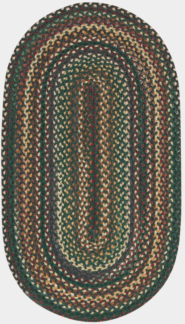 Capel Sherwood Forest Dark Green Oval