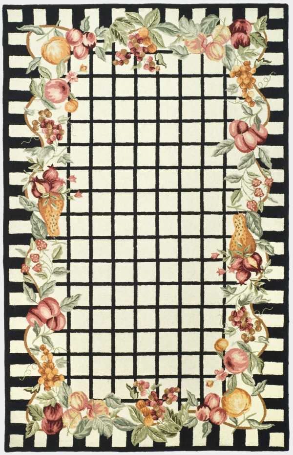 Safavieh HK125A Ivory  Black