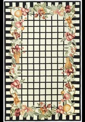 Safavieh HK125A Ivory  Black