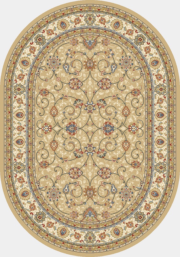 Dynamic Rugs 57120 2464 Light Gold Ivory