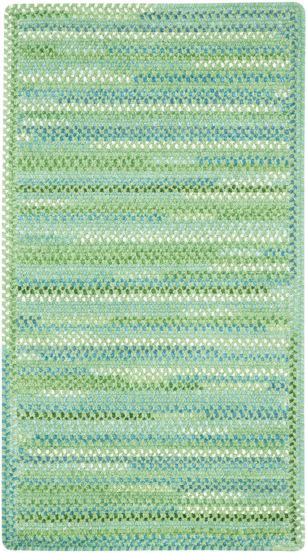 Capel Waterway Green Cross Sewn Rectangle