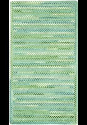 Capel Waterway Green Cross Sewn Rectangle
