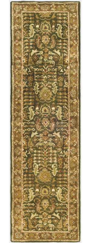 Safavieh CL764B Light Green Gold