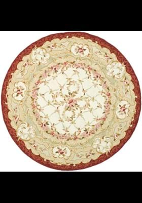 Safavieh HK72A Ivory Burgundy