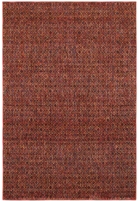 Oriental Weavers 8048K Red Rust
