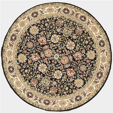 Rugs America 1332 Tabriz Black