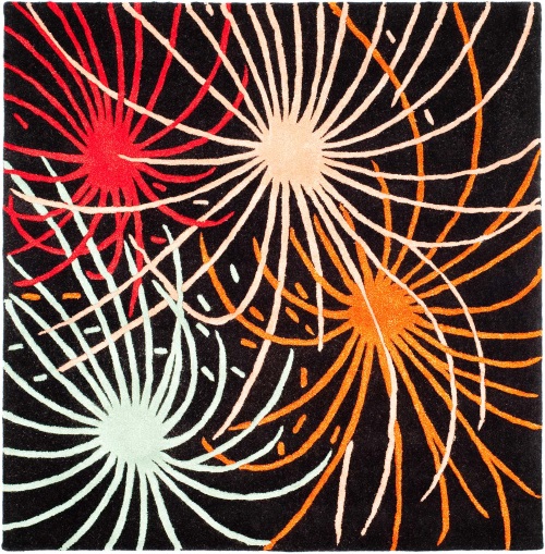 Safavieh SOH757A Black Multi