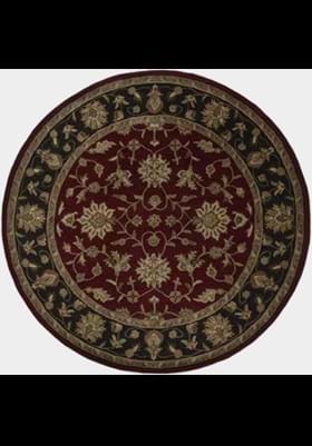 Surya CRN - 6013 Black and Fern