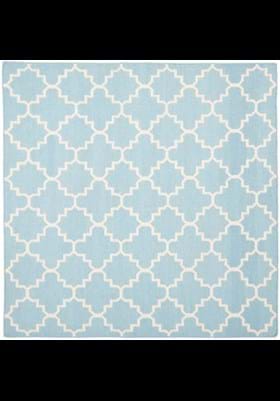 Safavieh DHU554B Light Blue Ivory