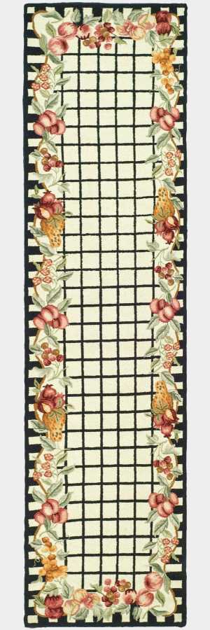 Safavieh HK125A Ivory  Black