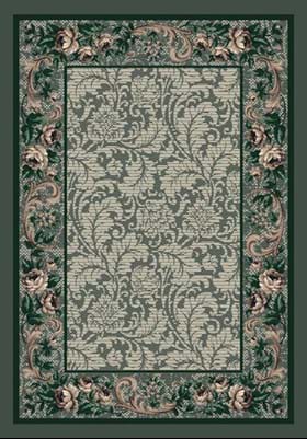 Milliken Rose Damask 7324 Aqua 6700