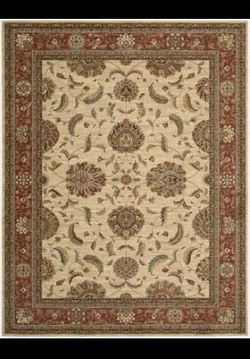 Nourison LI04 Ivory Red