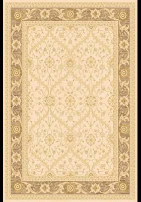 Rugs America 7707C Trellis Cream Brown