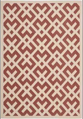 Safavieh CY6915-238 Red Bone