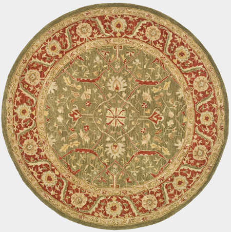 Safavieh AN523A Green Red