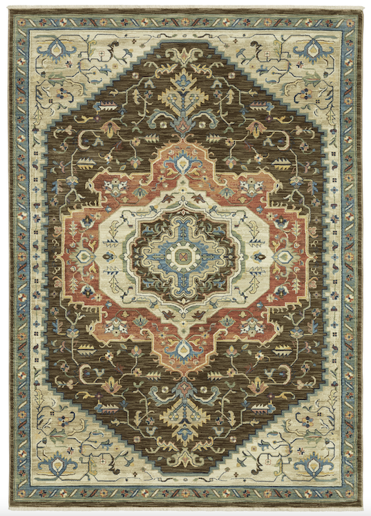 Oriental Weavers FR09 Brown M