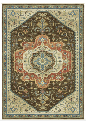 Oriental Weavers FR09 Brown M