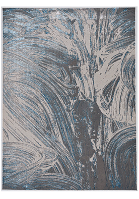 KAS 7130 Silver Blue Strokes